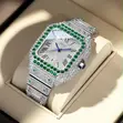 Cartier Santos Diamond Watch - 3