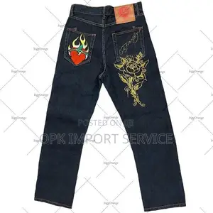 4F Jeans Trousers - Loose Fit, Multi-Colour