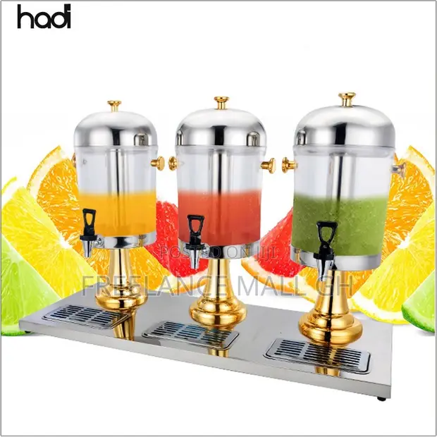 Triple Acrylic Juice Dispenser - 1