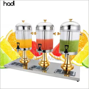 Triple Acrylic Juice Dispenser