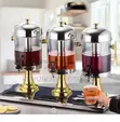 Triple Acrylic Juice Dispenser - 2