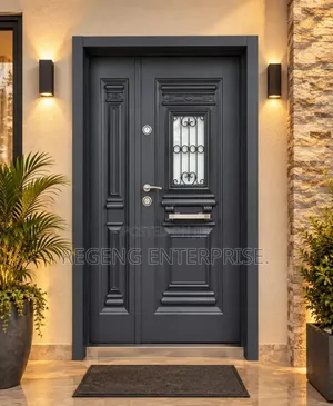 Exclusive Security Door with Glass