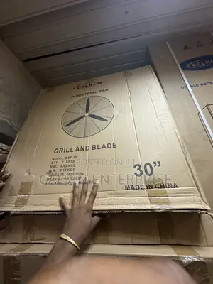 Delron 30-inch Industrial Standing Fan