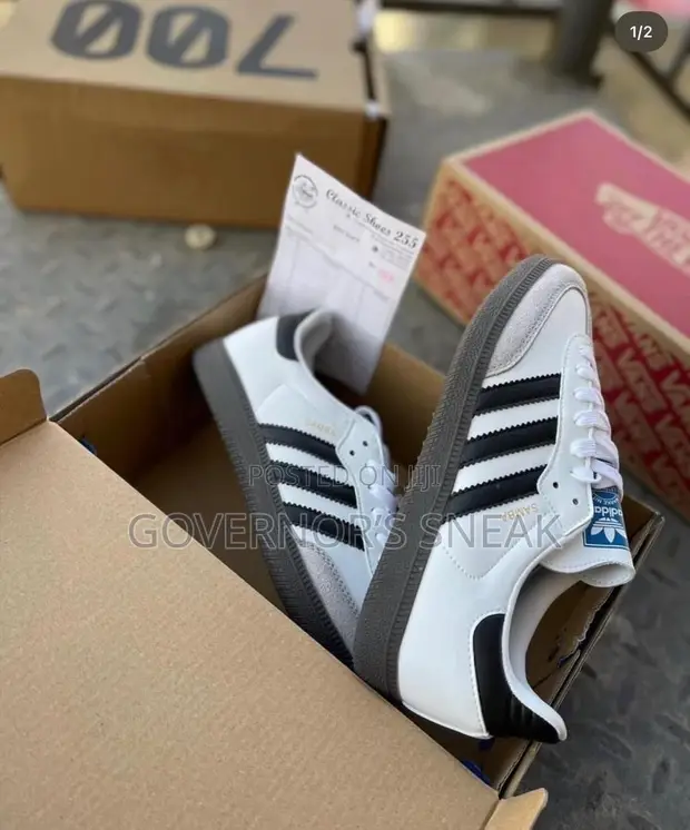 Adidas Original Samba White Sneakers - 1