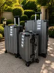 Premium 3-Piece Hard-Shell Travel Luggage Set - 5