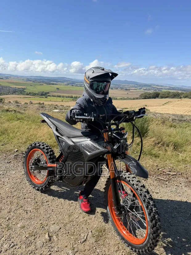 Brand New 2025 Electric Dirt Bike - Black - 1