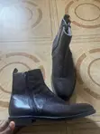 Quality Brown Leather Chelsea Boots - Men's Size 42/8.5 - 1