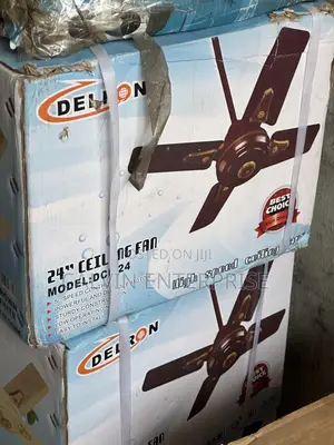 Delron Short Blade Ceiling Fan 24-inch