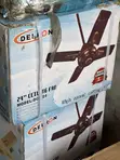Delron Short Blade Ceiling Fan 24-inch - 1