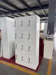12-Door Metal Locker - 1