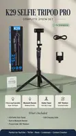 Extendable Selfie Stick Tripod 215cm - 1