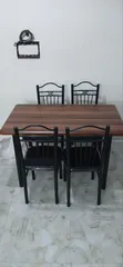 Brand New Dining Table with 4 Chairs - 1