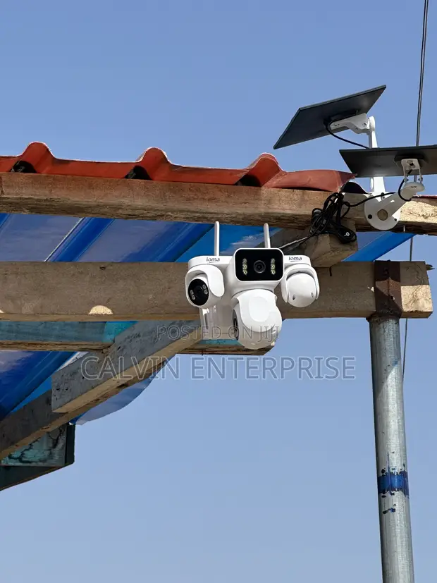 4G SIM Solar Camera with Double Panel - 1