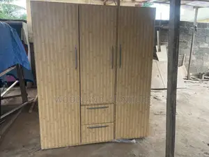 Elegant Wood Wardrobe - Spacious & Stylish Storage