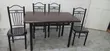 Brand New Wooden Dining Table with 4 Chairs - 1