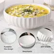 Large 16" Ceramic Serving Bowls (Set of 2) - 3