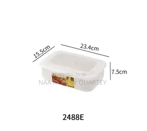 7 Piece Plastic Food Container Set
