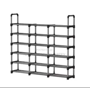 8-Tier Dustproof Shoe Rack