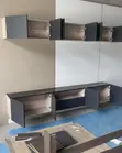 Modern Wall-Mounted Floating TV Media Console with Storage - 2