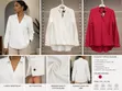 She by AS Elegant V-Neck Blouse - Long Sleeve - 1