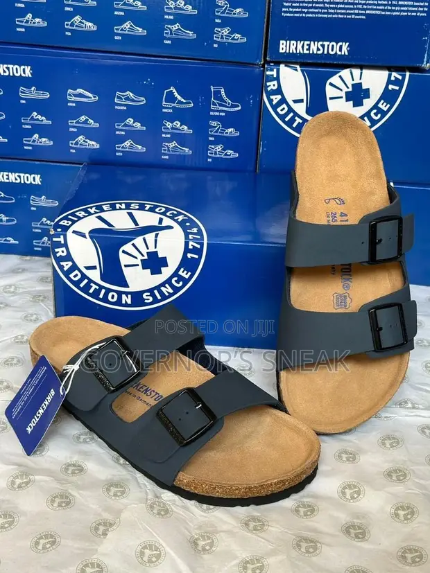 Birkenstock Arizona Blue Sandals - 1