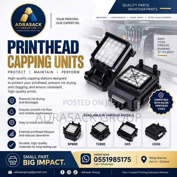 Elevating Head Cap for XP Printers - 1