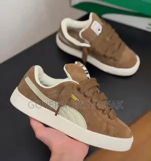 Puma Suede XL Brown Sneakers