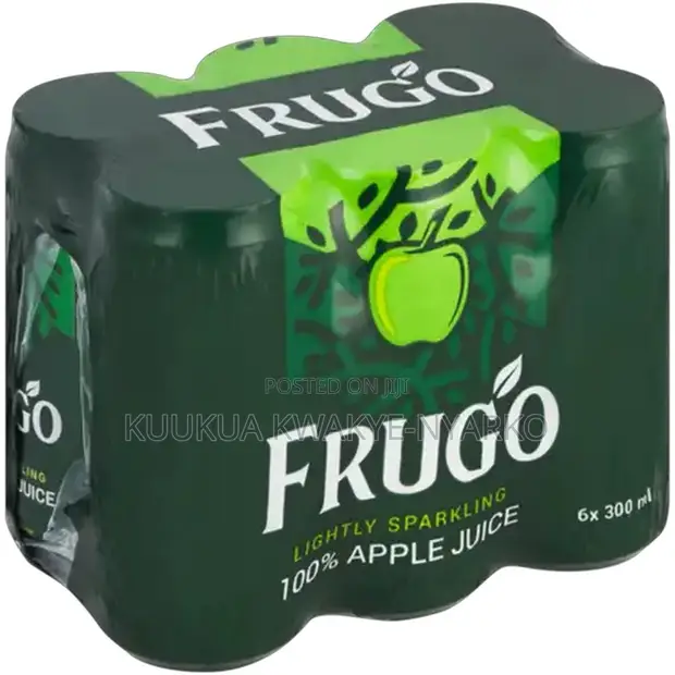 Frugo Sparkling Apple Juice 6 Pack - 1