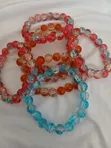Handmade Crackle Beads Bracelets - 5