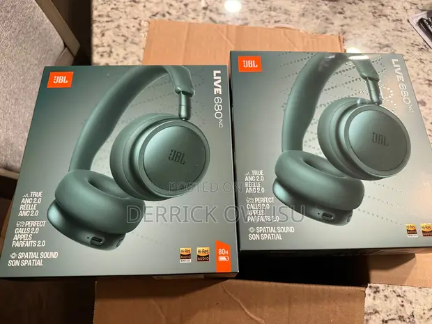 JBL Live 680NC Wireless Headphones - 1
