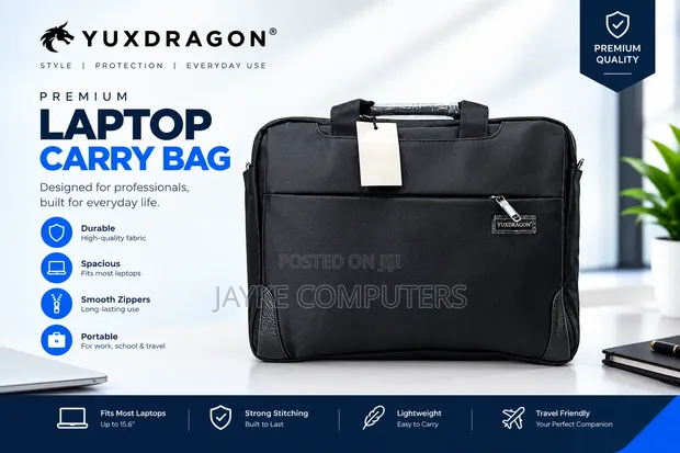 Yukdragon Minimalist Pro Laptop Bag 15.6" - 1