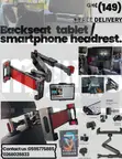 Car Backseat Headrest Mount for Phones & Tablets - 4