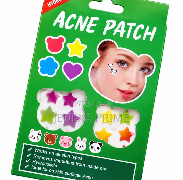 Green Colored Acne and Pimple Healing Patch - 1