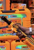 INGCO 20V Cordless Ratchet Wrench 65Nm with Free Sockets - 1