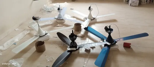ANSO Ceiling Fan with Remote Control - 1
