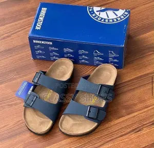 Arizona Birkenstock Slippers - Blue