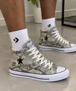 Converse All Star Snake Skin Sneakers - 1
