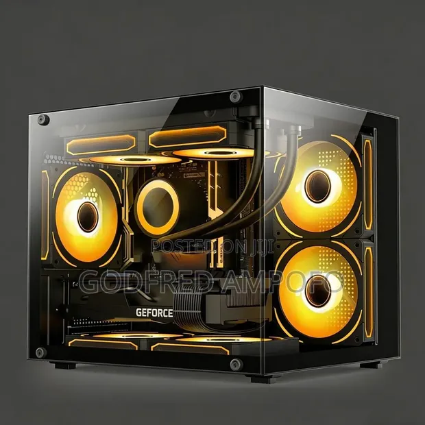 Deepcool Sea View Glass Case with 4 Fans - 1