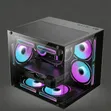 Deepcool Sea View Glass Case with 4 Fans - 2