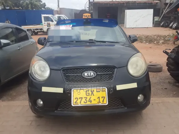 Kia Morning 2010 Black - 1