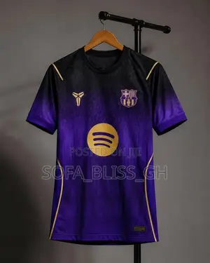 Barcelona Away Jersey - Black