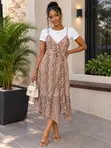 4F Classic Beige Cotton Dress - Brand New - 2