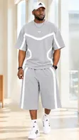 Men's Premium 2-Piece Oversized T-Shirt and Shorts Set - 1