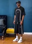 Men's Premium 2-Piece Oversized T-Shirt and Shorts Set - 3