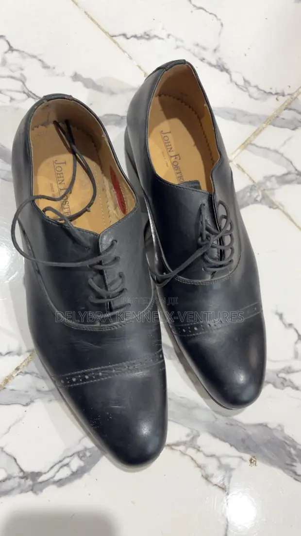 John Foster Executive Shoes - Black - 1