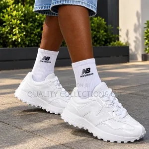 Authentic New Balance 327 White Sneakers