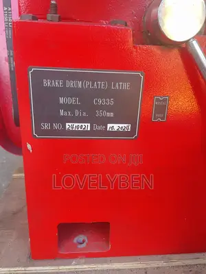 Brake Drum or Plate Lathe for Car Brake Disc Polishing