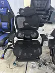 Economic Mesh Office Chair with Headrest & Lumbar Support - 3