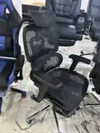Economic Mesh Office Chair with Headrest & Lumbar Support - 4
