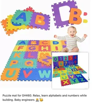 Alphabet & Number Foam Puzzle Mat